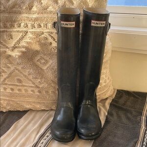 Hunter Black Rain Boots